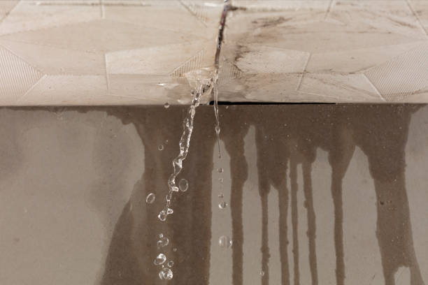 Professional Commercial Water Damage Restoration technician working in Franklin, MA
